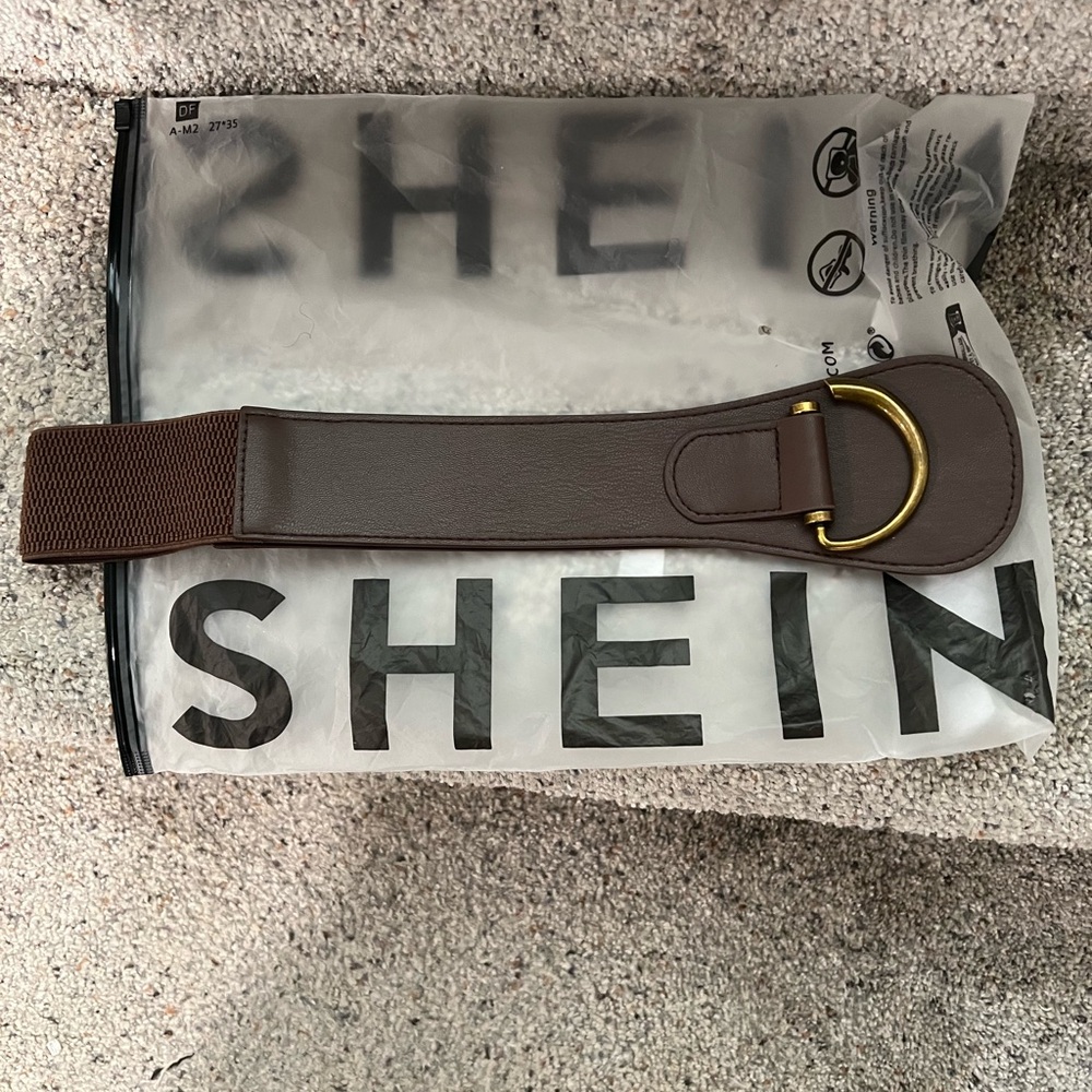 SHEIN Brown Waist Belt